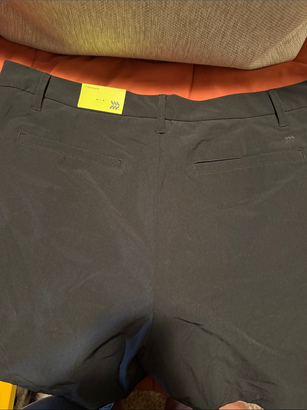 All in Motion Black Flat Front Athletic Shorts - Picture 8 of 8